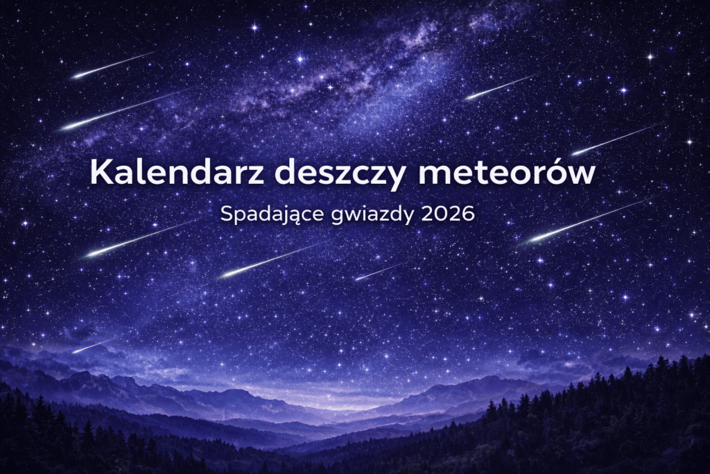 Kalendarz deszczy meteorów 2026