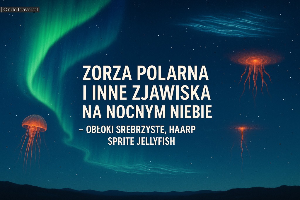 Zorza i inne zjawiska na nocnym niebie